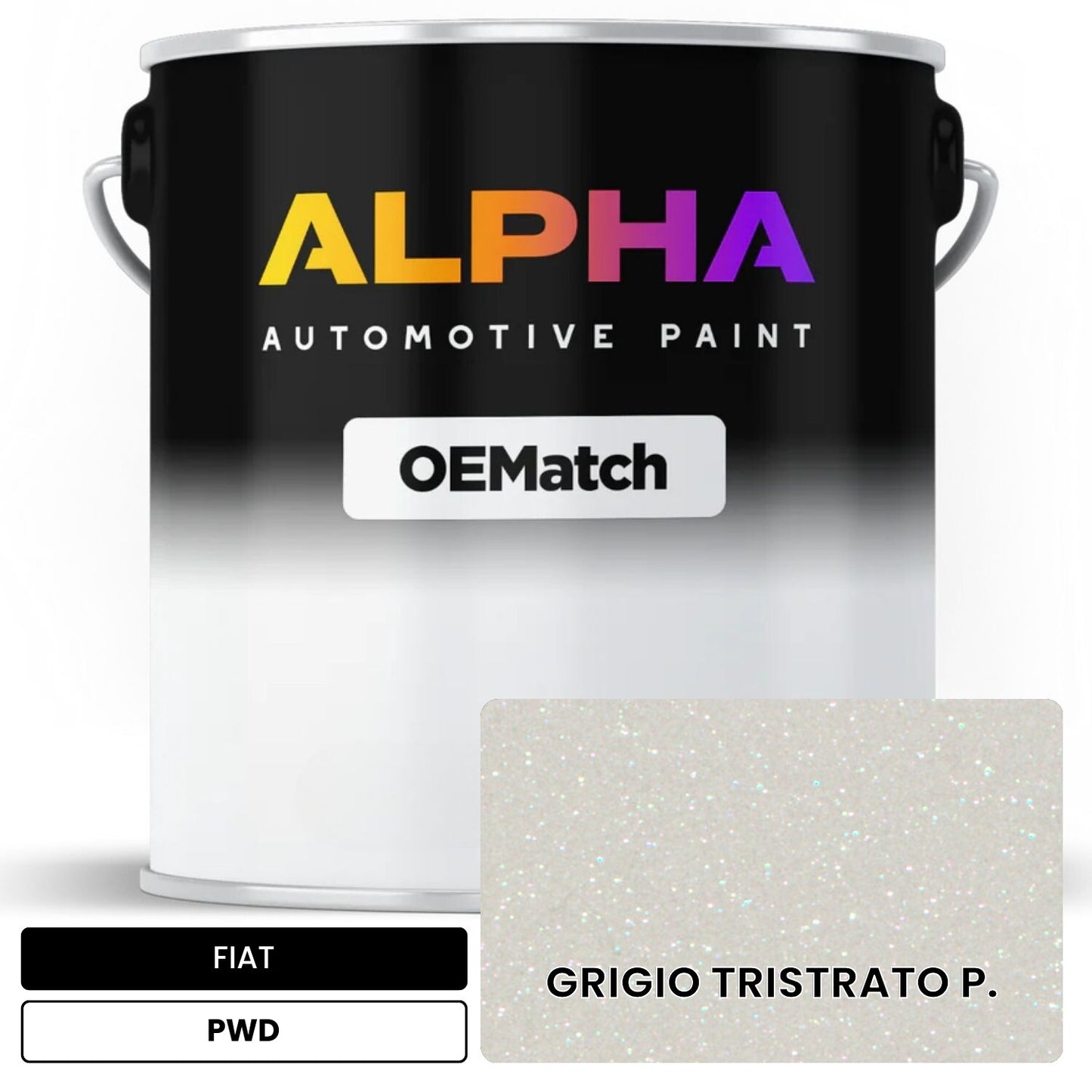FIAT GRIGIO TRISTRATO P. PWD OEMatch Basecoat