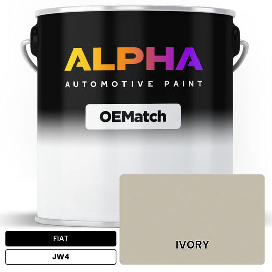 FIAT IVORY  JW4 OEMatch Basecoat