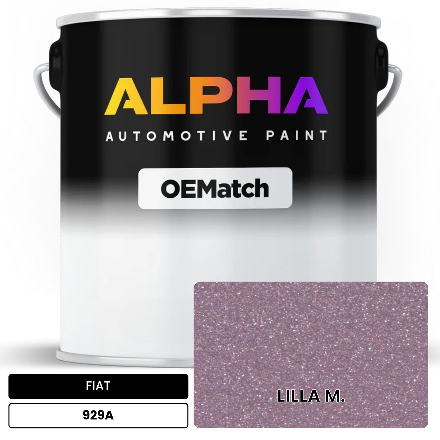 FIAT LILLA M. 929A OEMatch Basecoat