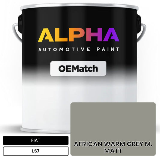 FIAT AFRICAN WARM GREY M. MATT LS7 OEMatch Basecoat