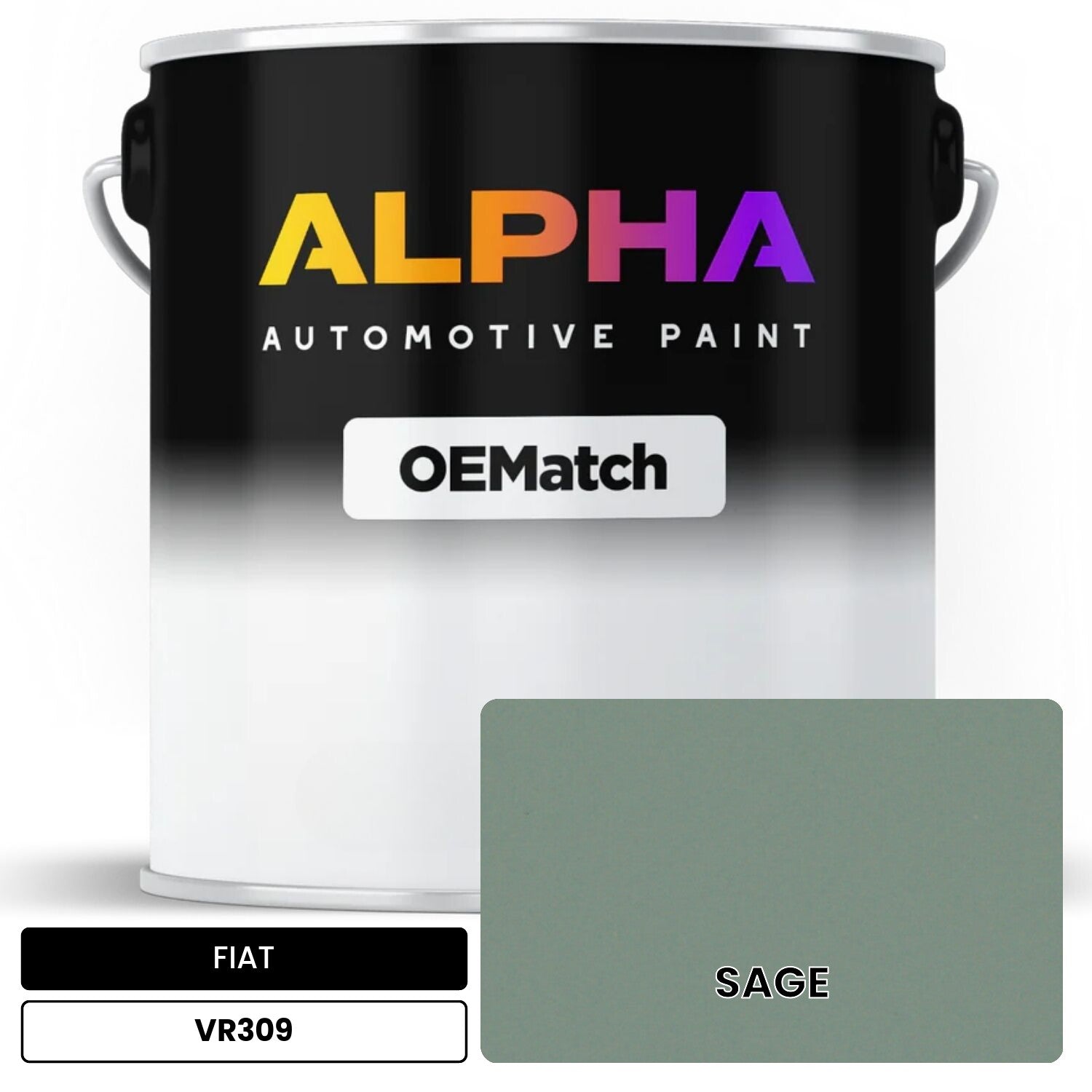FIAT SAGE VR309 OEMatch Basecoat