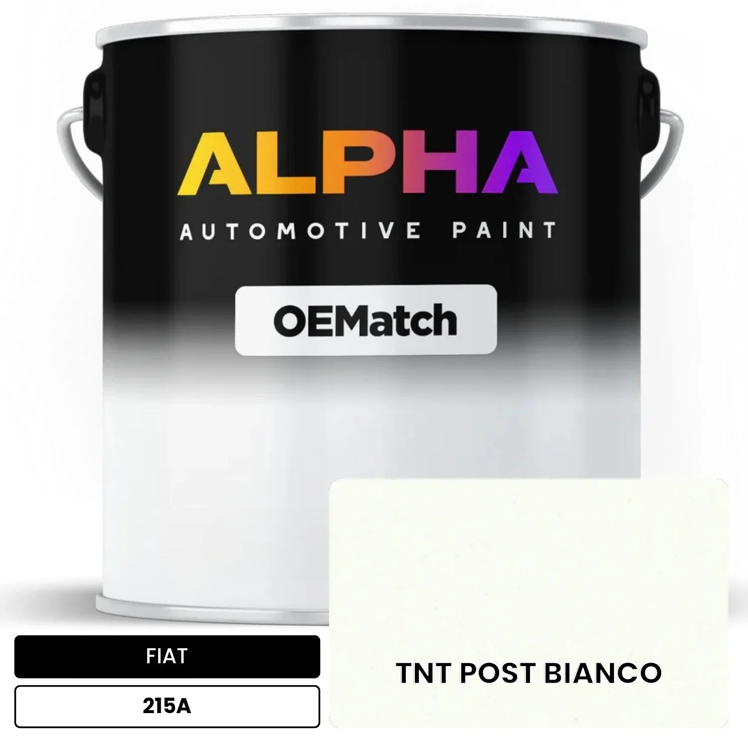 FIAT TNT POST BIANCO 215A OEMatch Basecoat