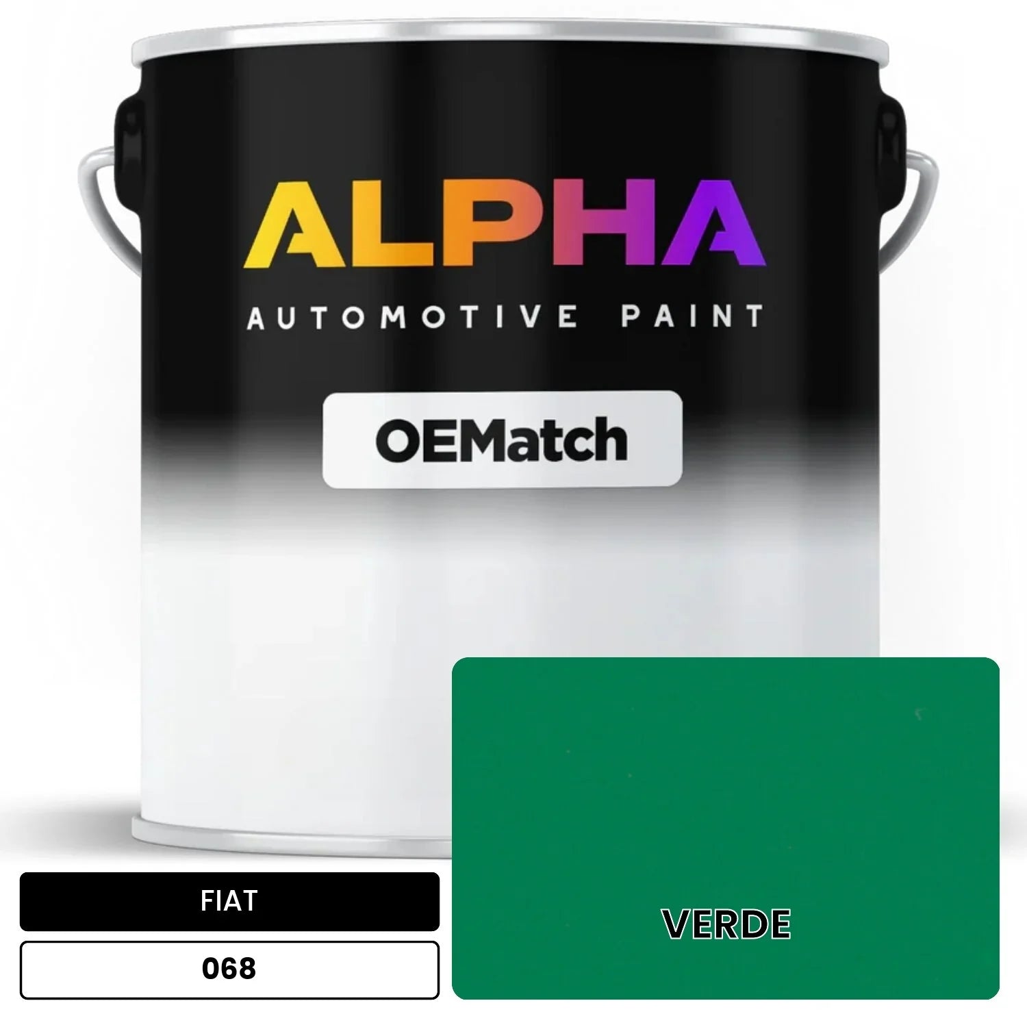 FIAT VERDE 068 OEMatch Basecoat