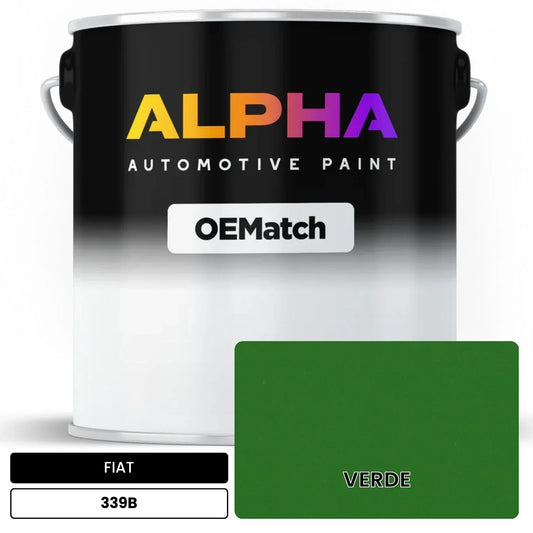 FIAT VERDE 339B OEMatch Basecoat