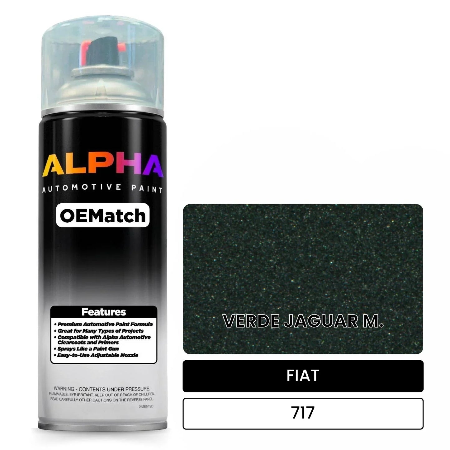 FIAT VERDE JAGUAR M. 717 OEMatch Spraycan