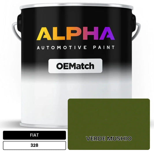 FIAT VERDE MUSHIO 328 OEMatch Basecoat