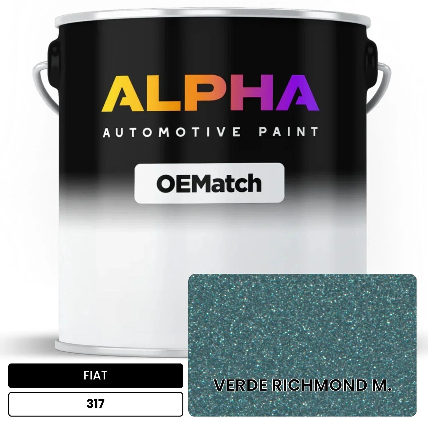 FIAT VERDE RICHMOND M. 317 OEMatch Basecoat
