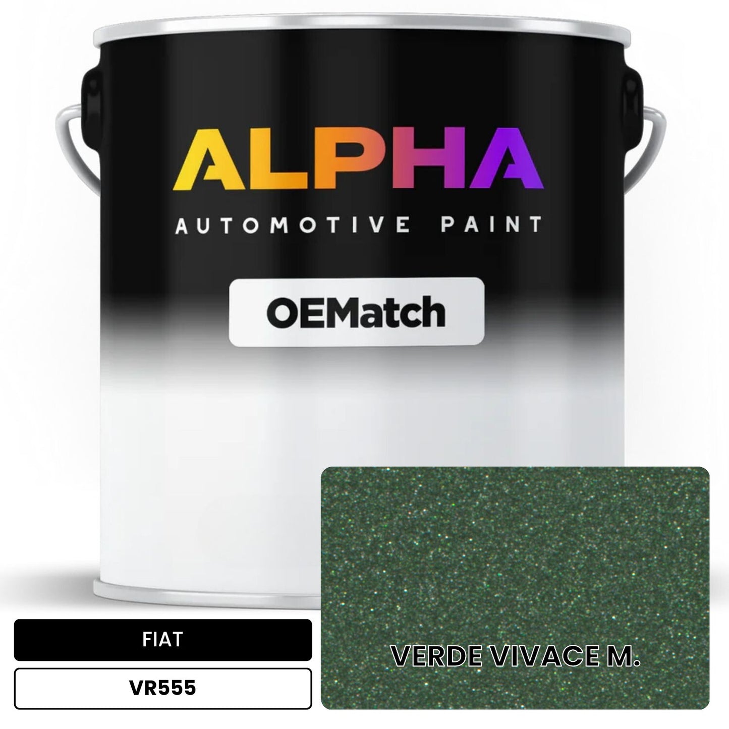 FIAT VERDE VIVACE M. VR555 OEMatch Basecoat