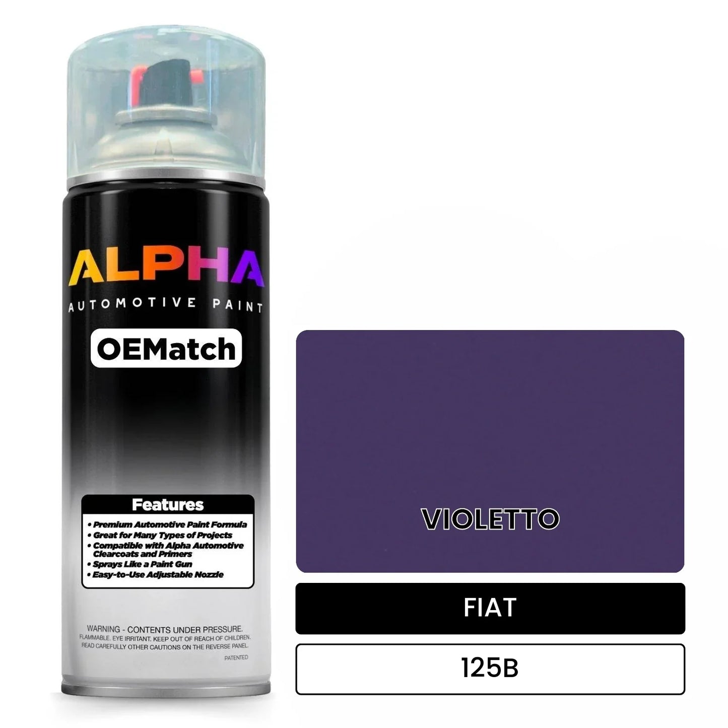 FIAT VIOLETTO 125B OEMatch Spraycan