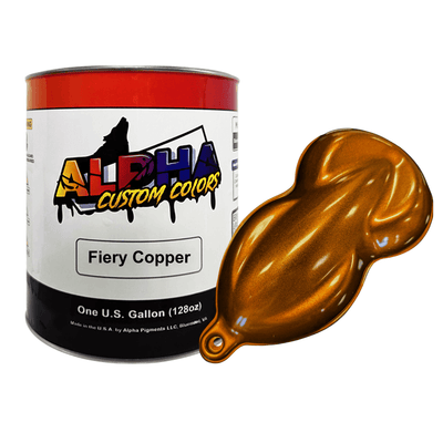 Fiery Copper Paint Basecoat - The Spray Source - Alpha Pigments