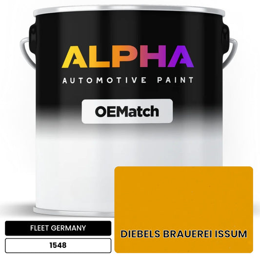 FLEET GERMANY DIEBELS BRAUEREI ISSUM 1548 OEMatch Basecoat