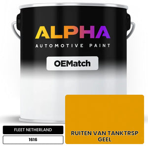 FLEET NETHERLAND RUITEN VAN TANKTRSP GEEL 1616 | OEMatch Automotive Basecoat