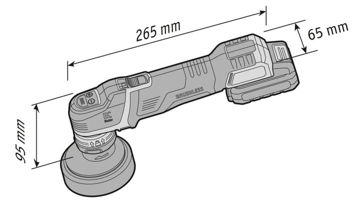 Flex PXE 80 Cordless Nano Polisher Set - The Spray Source - Flex