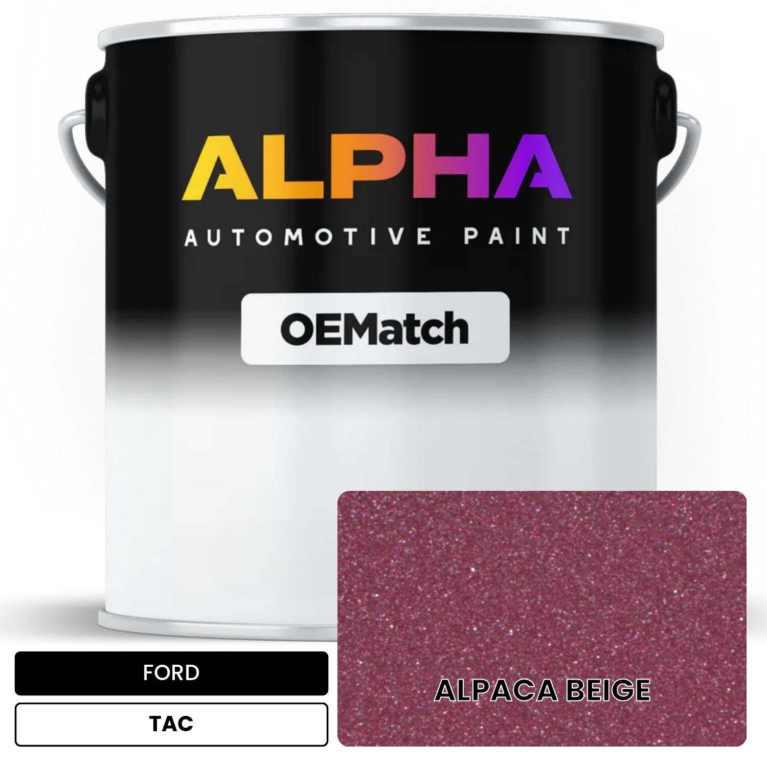 FORD ALPACA BEIGE TAC OEMatch Basecoat
