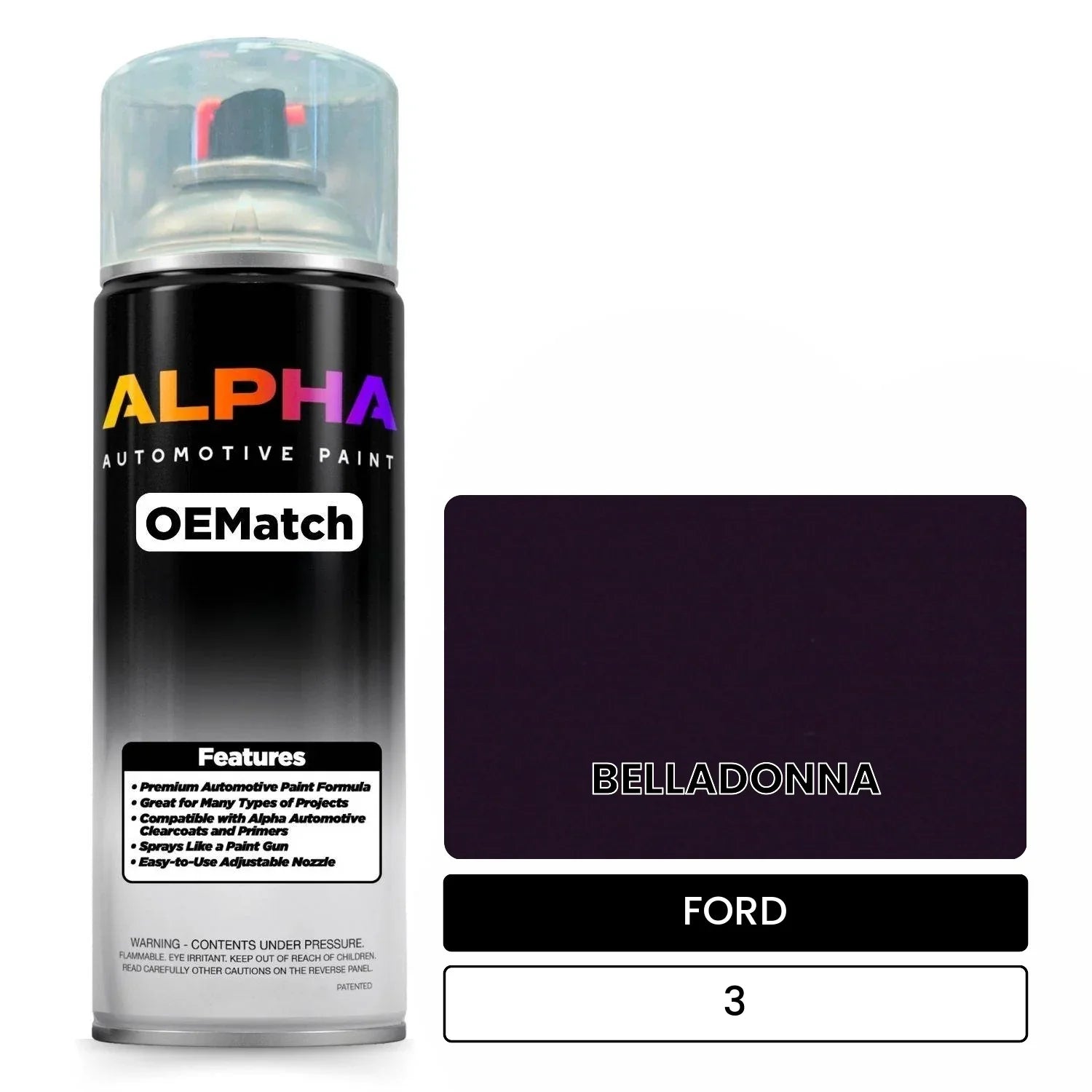 FORD BELLADONNA 3 OEMatch Spraycan