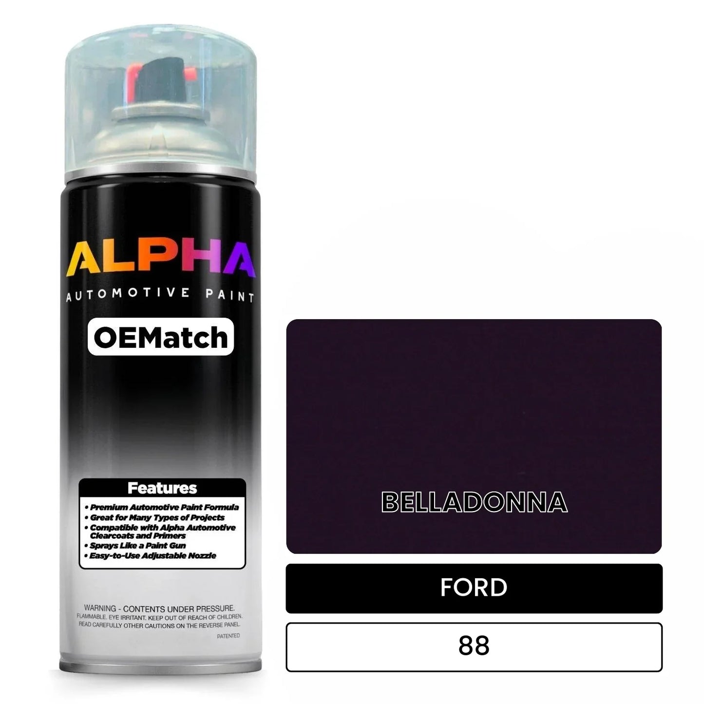 FORD BELLADONNA 88 OEMatch Spraycan
