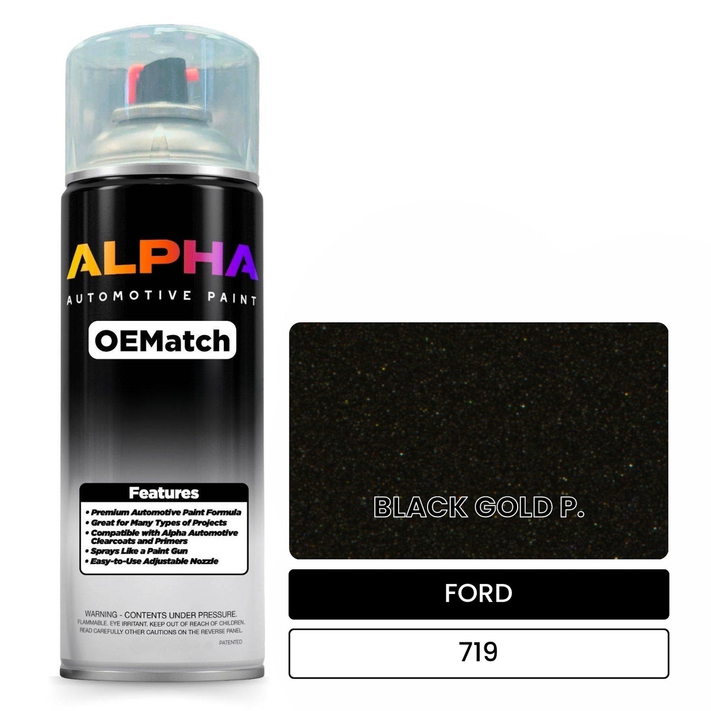 FORD BLACK GOLD P. 719 OEMatch Spraycan