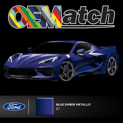 Ford Blue Ember Metallic | OEM Drop-In Pigment - The Spray Source - Alpha Pigments