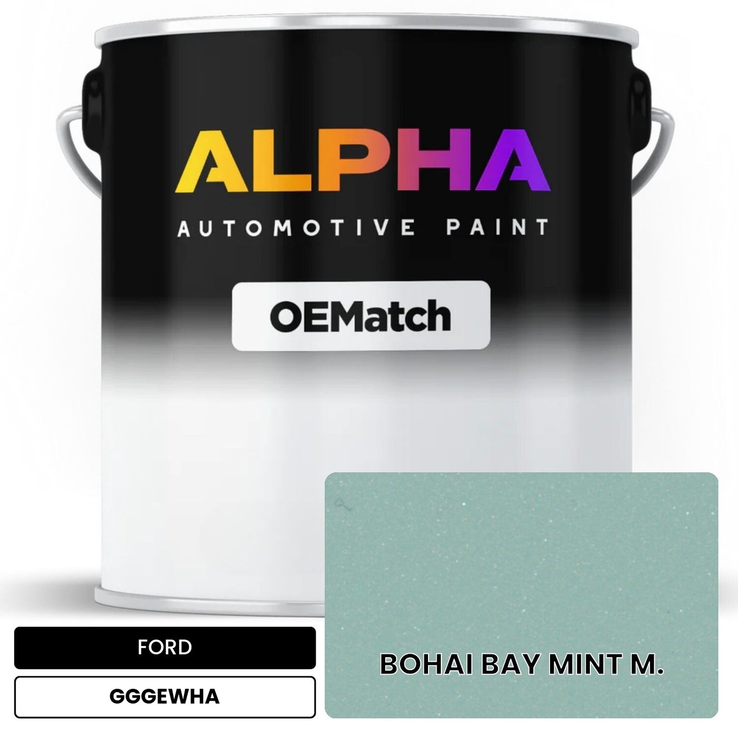 FORD BOHAI BAY MINT M. GGGEWHA OEMatch Basecoat
