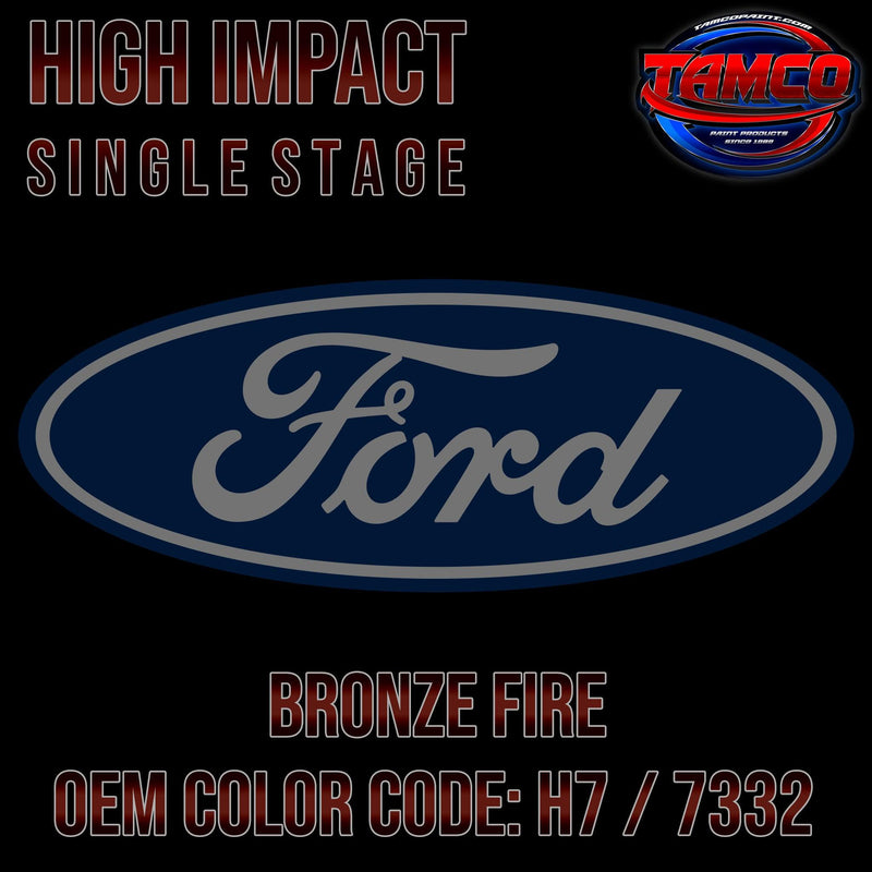Ford Bronze Fire | H7 / 7332 | 2015-2021 | OEM Basecoat - The Spray Source - Tamco Paint Manufacturing