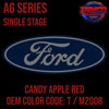 Ford Candy Apple Red | T / M2008 | 1966-1990 | OEM AG Series Single Stage - The Spray Source - Tamco Paint Manufacturing
