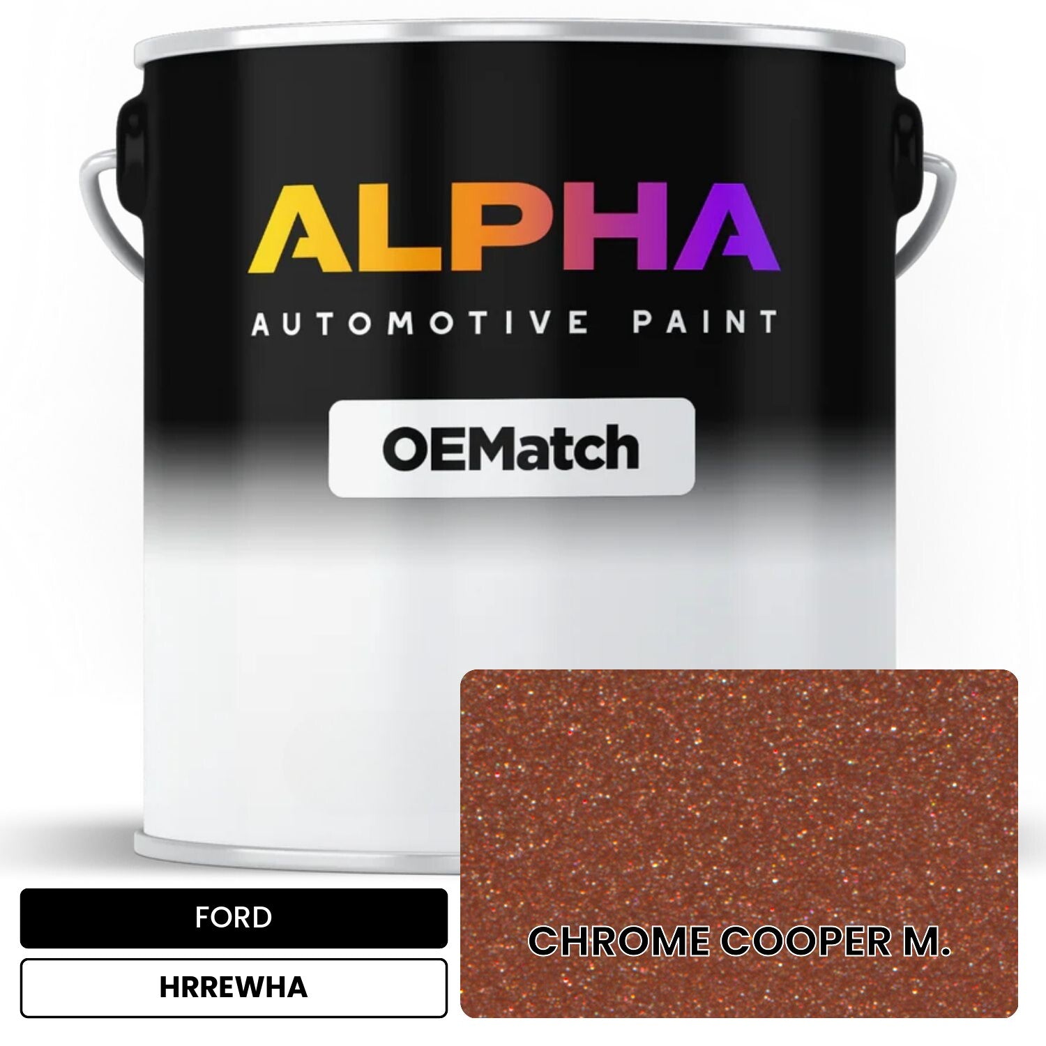 FORD CHROME COOPER M. HRREWHA OEMatch Basecoat