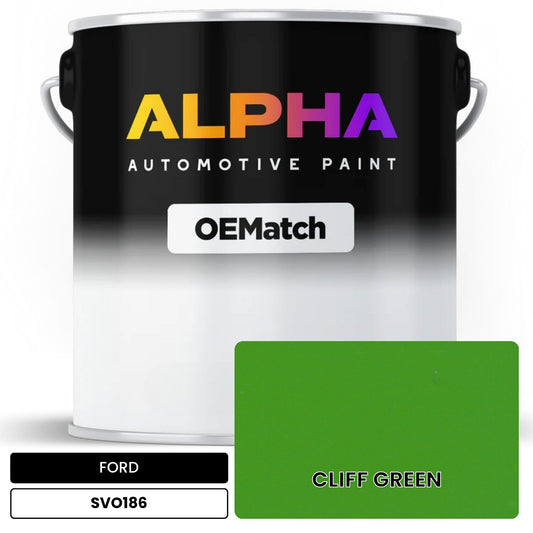 FORD CLIFF GREEN SVO186 OEMatch Basecoat