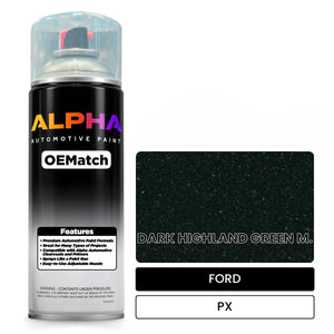 FORD DARK HIGHLAND GREEN M. PX | OEMatch Automotive Spraycan