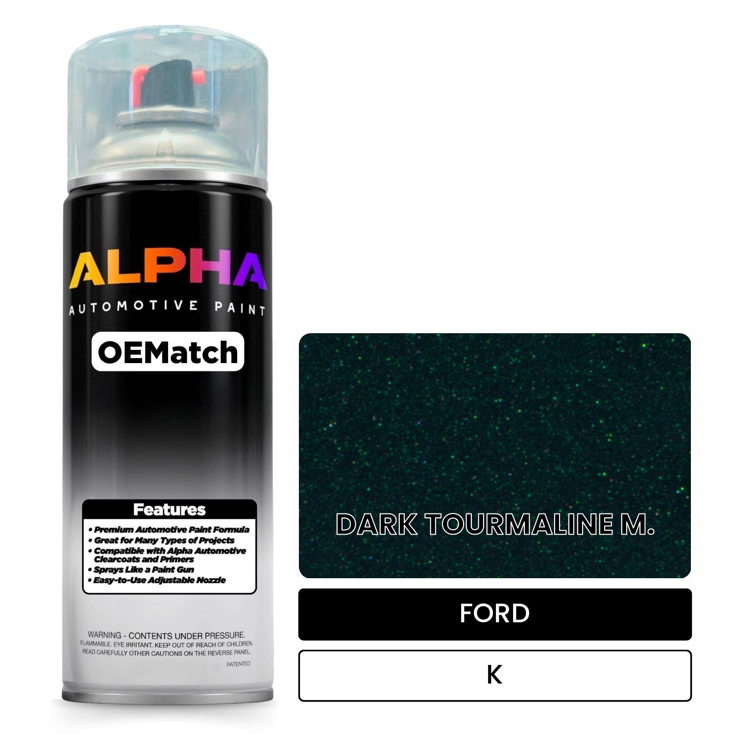FORD DARK TOURMALINE M. K OEMatch Spraycan