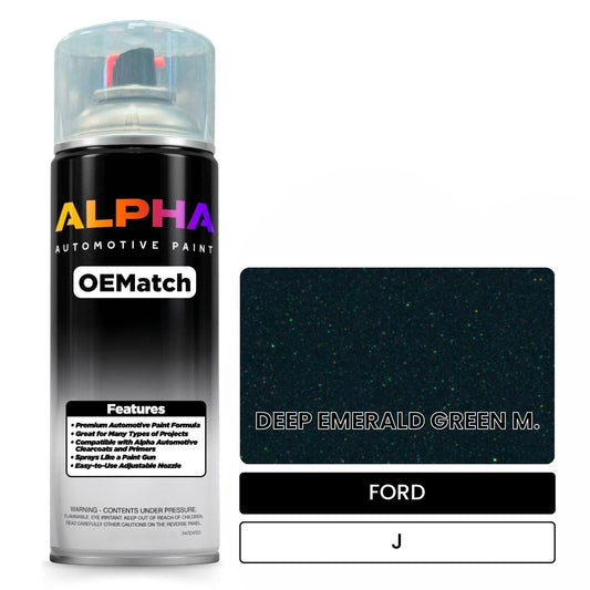 FORD DEEP EMERALD GREEN M. J OEMatch Spraycan