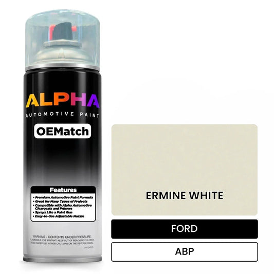 FORD ERMINE WHITE ABP OEMatch Spraycan