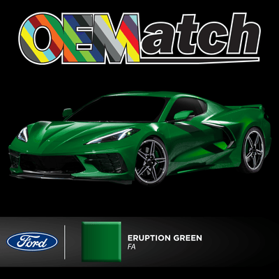 Ford Eruption Green | OEM Drop-In Pigment - The Spray Source - Alpha Pigments