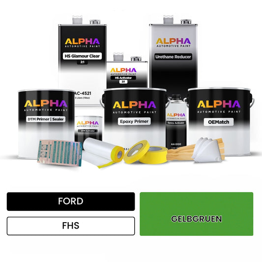 FORD GELBGRUEN FHS OEMatch Vehicle Paint Kit
