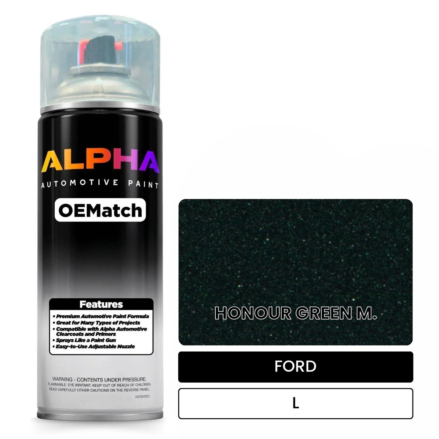 FORD HONOUR GREEN M. L OEMatch Spraycan