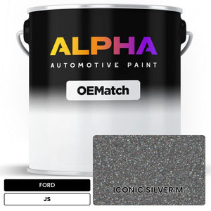 FORD ICONIC SILVER M. JS | OEMatch Automotive Basecoat