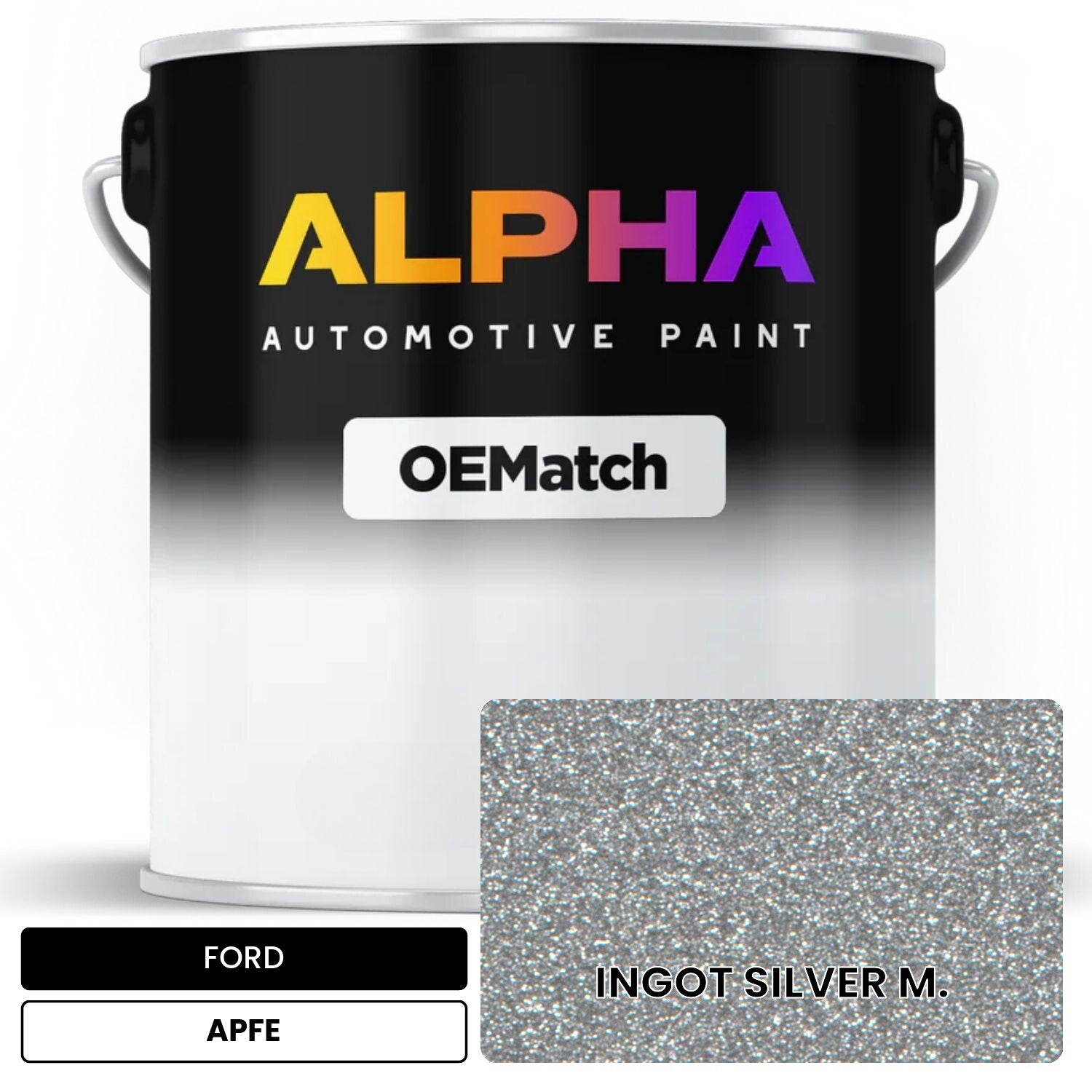 FORD INGOT SILVER M. APFE OEMatch Basecoat