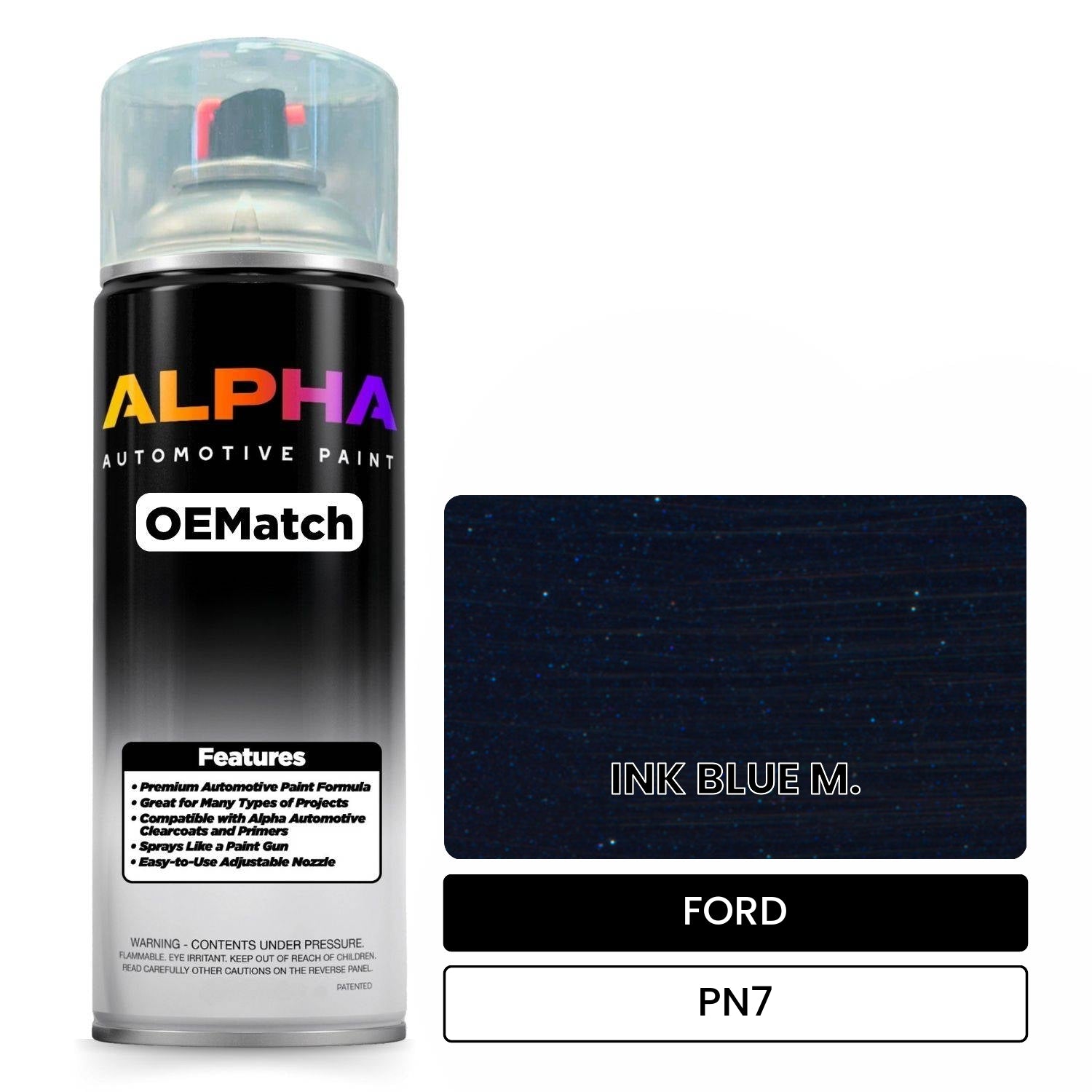 FORD INK BLUE M. PN7 OEMatch Spraycan