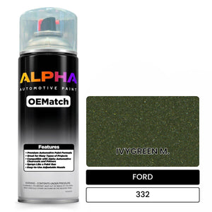 FORD IVYGREEN M. 332 | OEMatch Automotive Spraycan