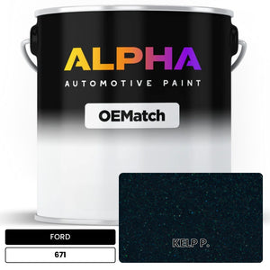 FORD KELP P. 671 | OEMatch Automotive Basecoat