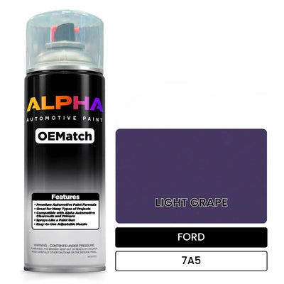 FORD LIGHT GRAPE 7A5 | OEMatch Automotive Spraycan
