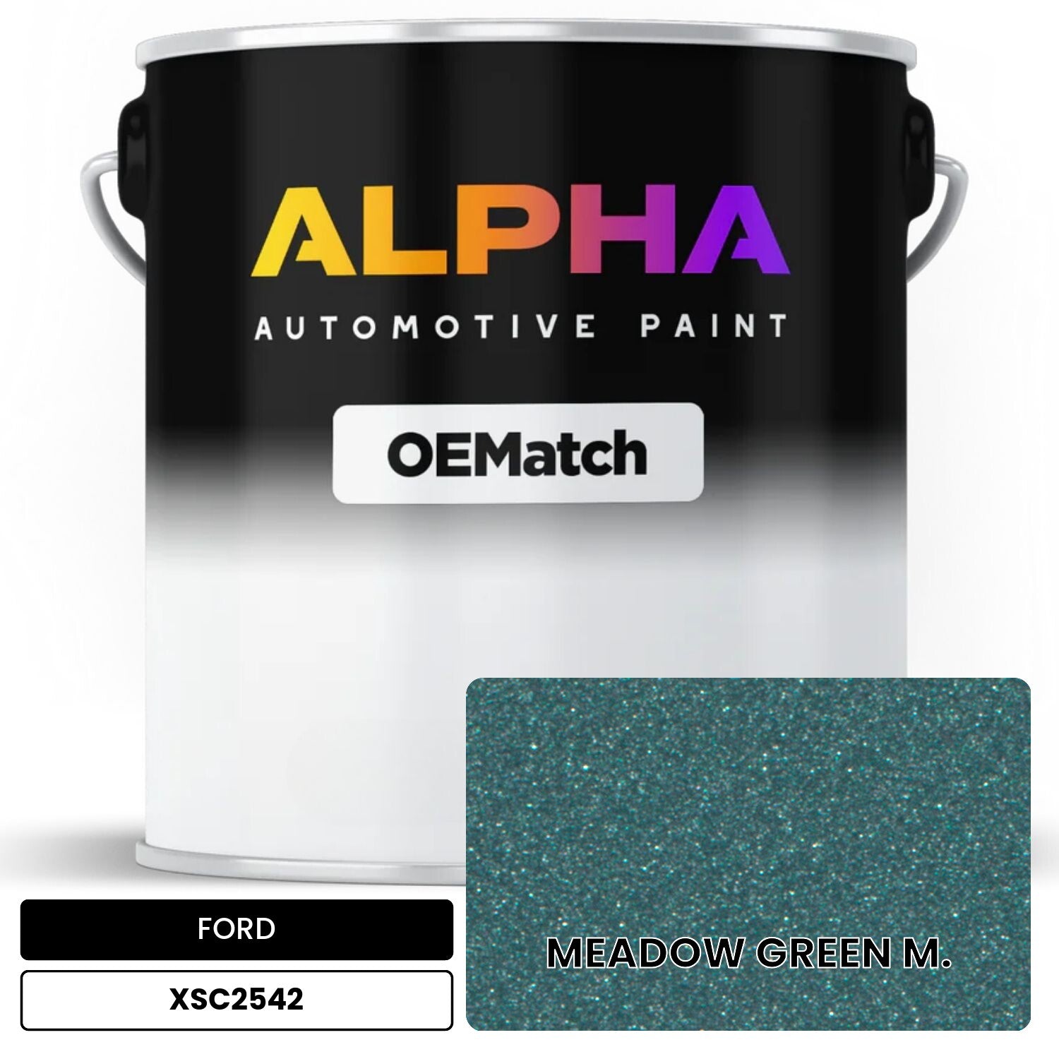 FORD MEADOW GREEN M. XSC2542 OEMatch Basecoat