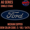 Ford Medium Copper | 2 / 8Q / 5475 | 1977-1978 | OEM AG Series Single Stage - The Spray Source - Tamco Paint Manufacturing