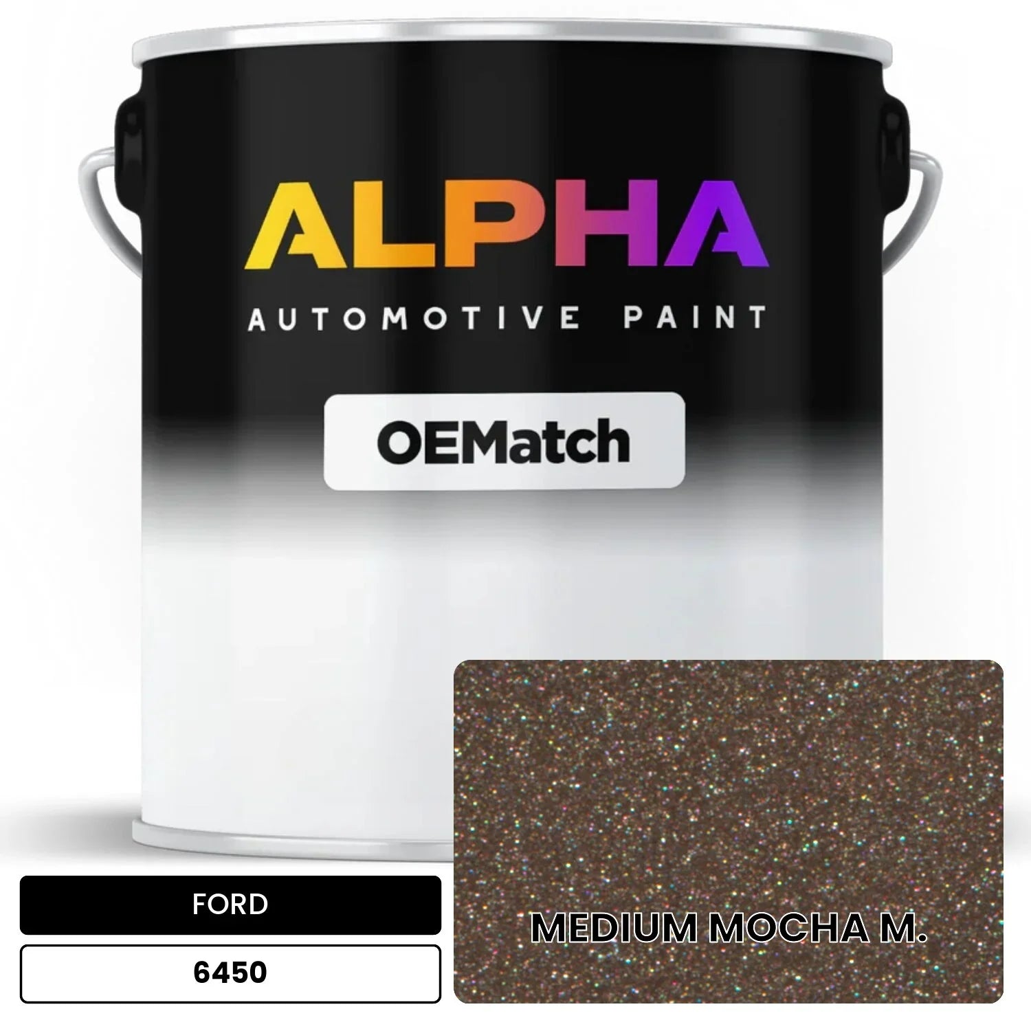 FORD MEDIUM MOCHA M. 6450 OEMatch Basecoat