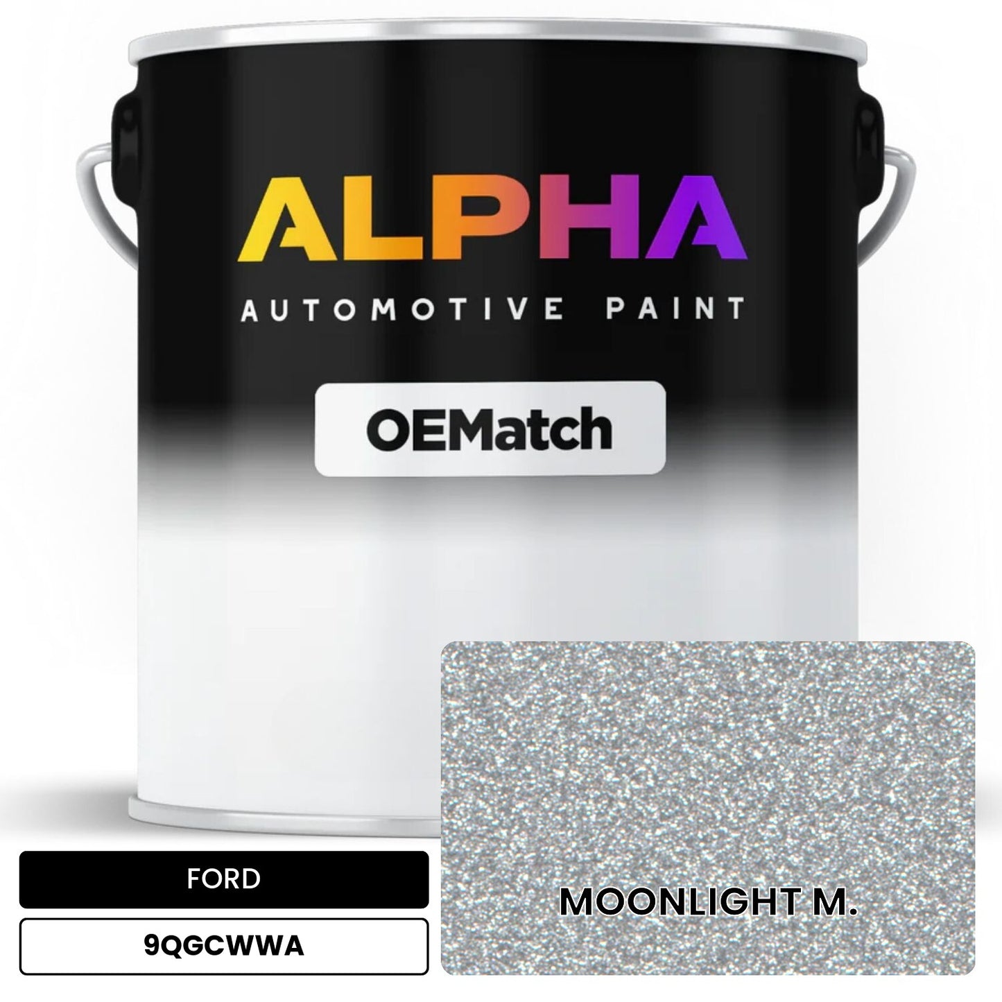 FORD MOONLIGHT M. 9QGCWWA OEMatch Basecoat