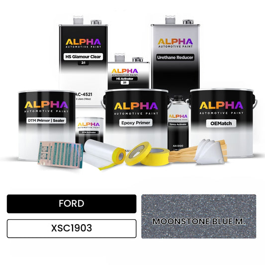 FORD MOONSTONE BLUE M. XSC1903 OEMatch Vehicle Paint Kit