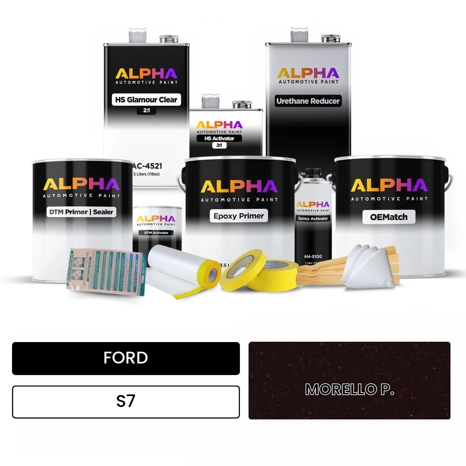 FORD MORELLO P. S7 OEMatch Vehicle Paint Kit