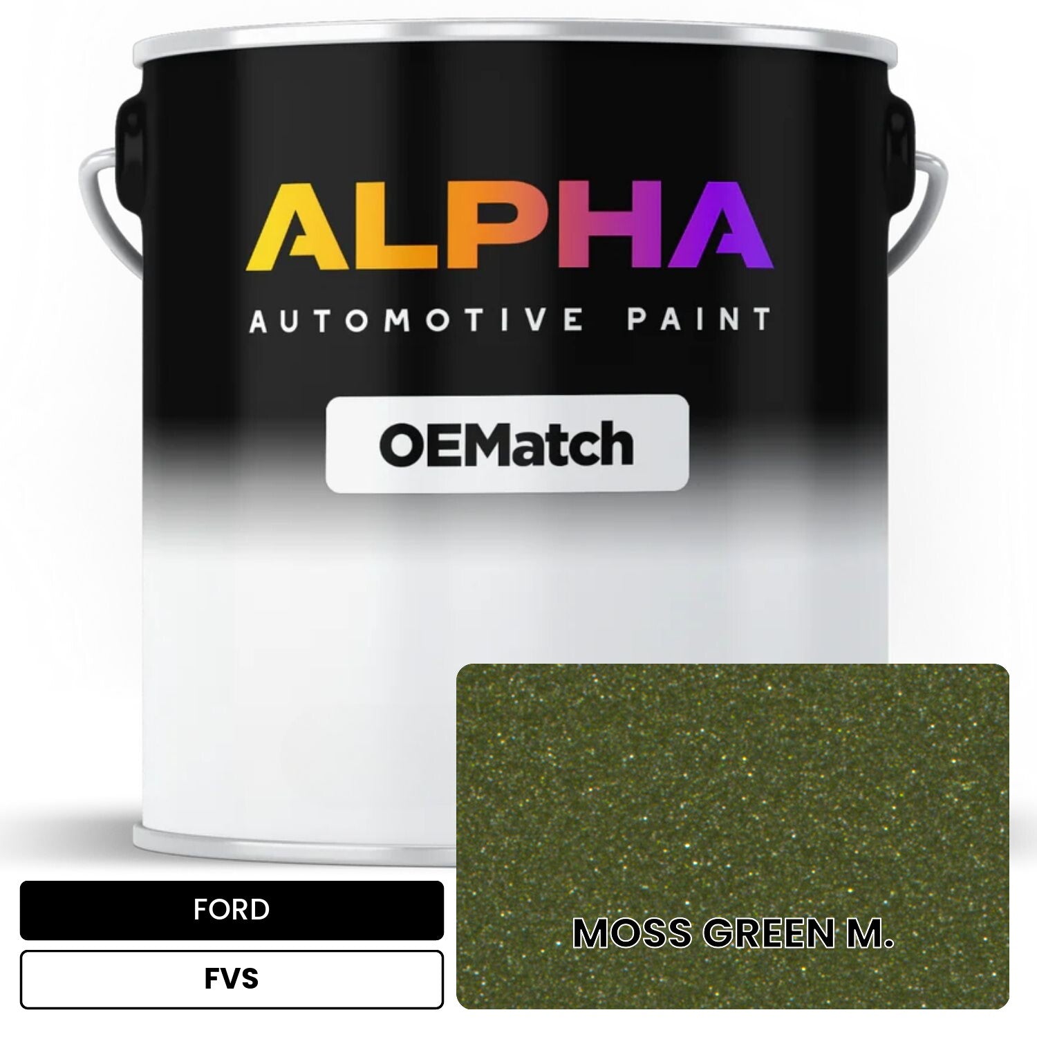 FORD MOSS GREEN M. FVS OEMatch Basecoat
