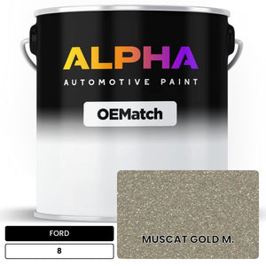 FORD MUSCAT GOLD M. 8 | OEMatch Automotive Basecoat