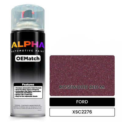 FORD ROSEWOOD RED M. XSC2276 | OEMatch Automotive Spraycan