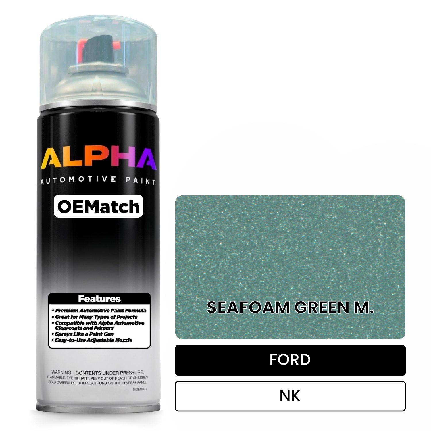 FORD SEAFOAM GREEN M. NK OEMatch Spraycan